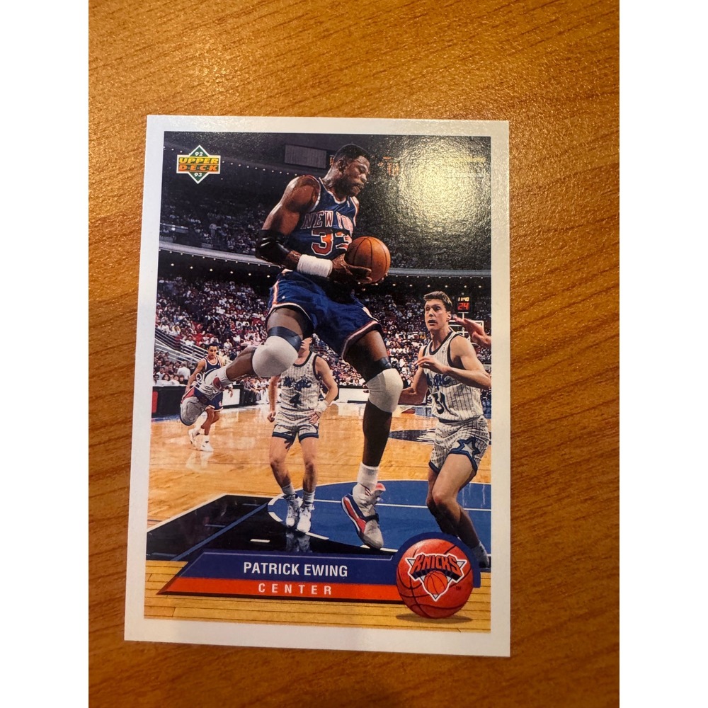 1992-93 Upper Deck Patrick Ewing P28 McDonald's‎ NBA Promo Card Lot of 18 Knicks